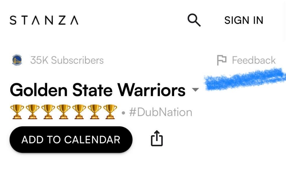 How to Launch a Calendar on Stanza