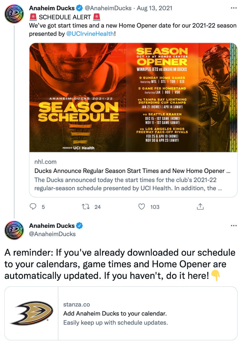 Best Practices for Schedule Release